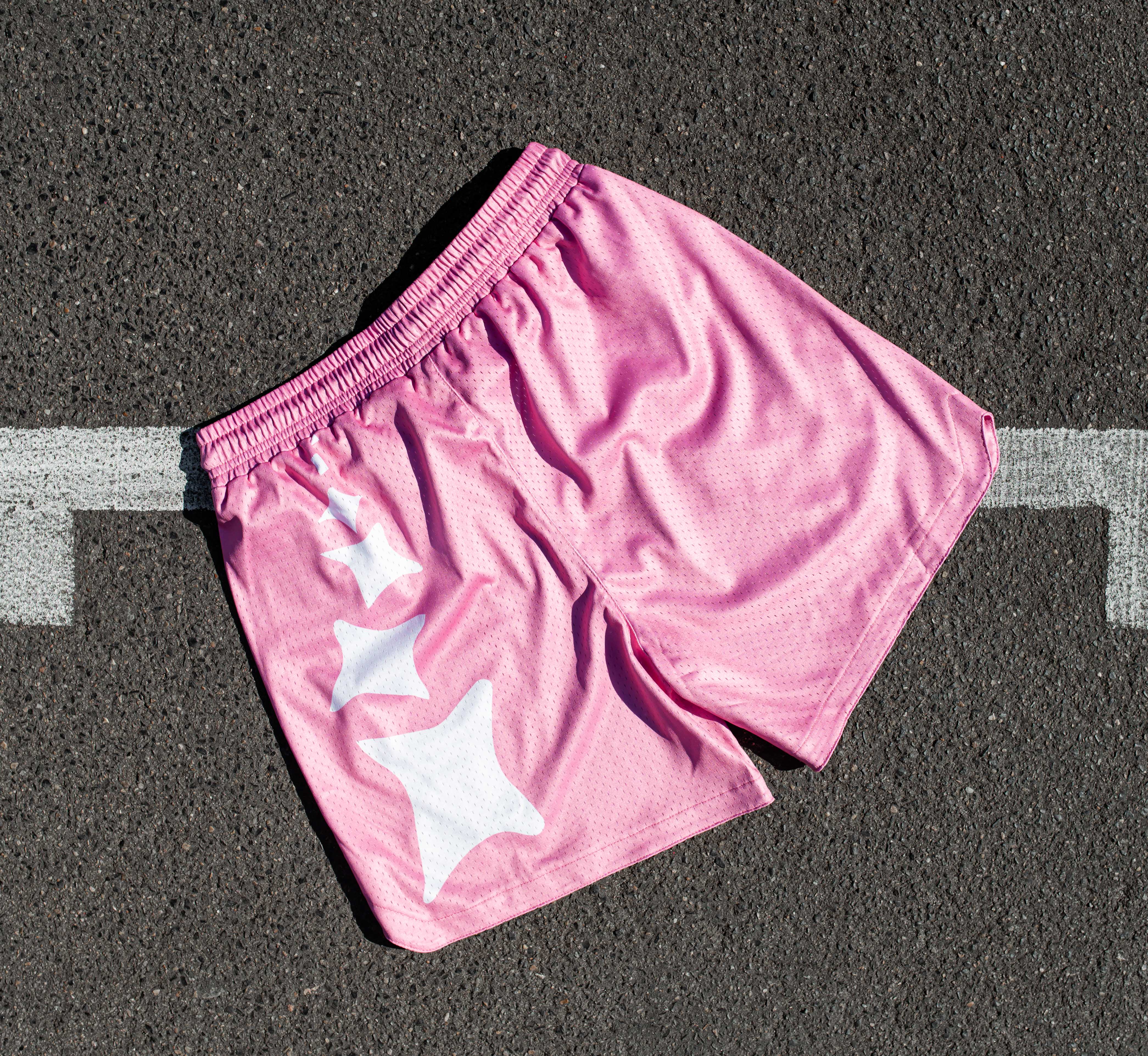 Evolved Pink Basketball Shorts