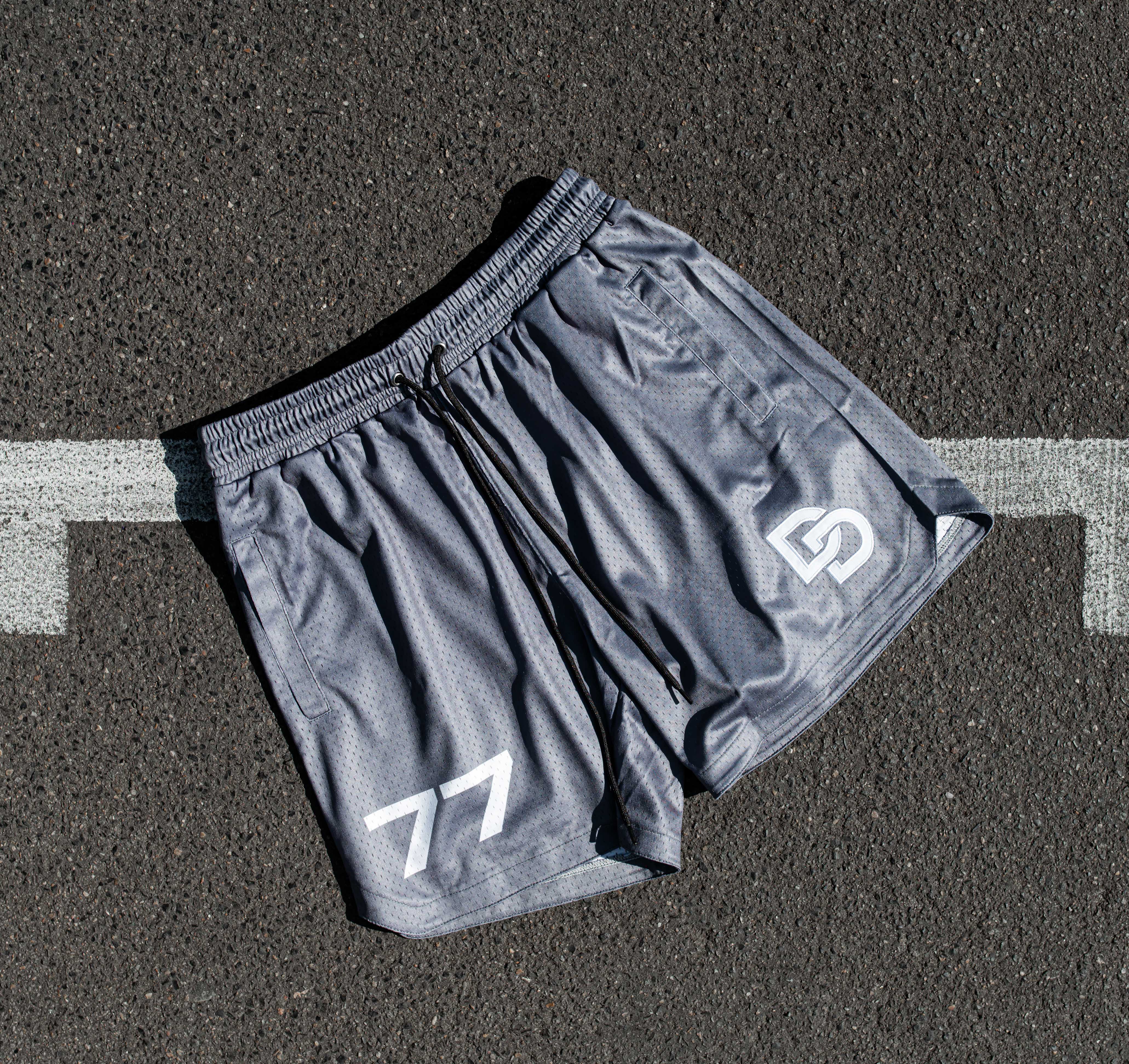 Evolved Grey Basketball Shorts