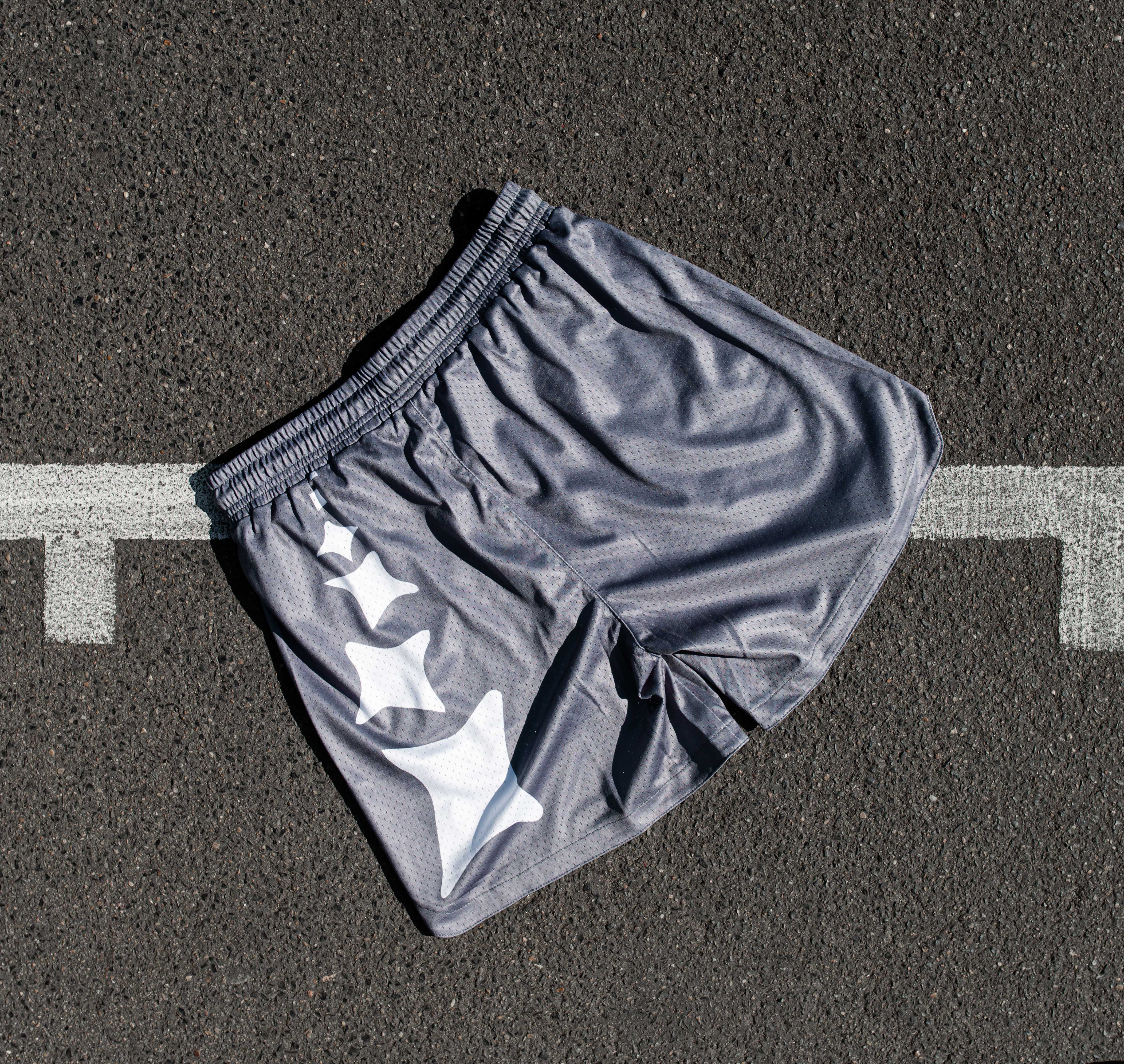 Evolved Grey Basketball Shorts