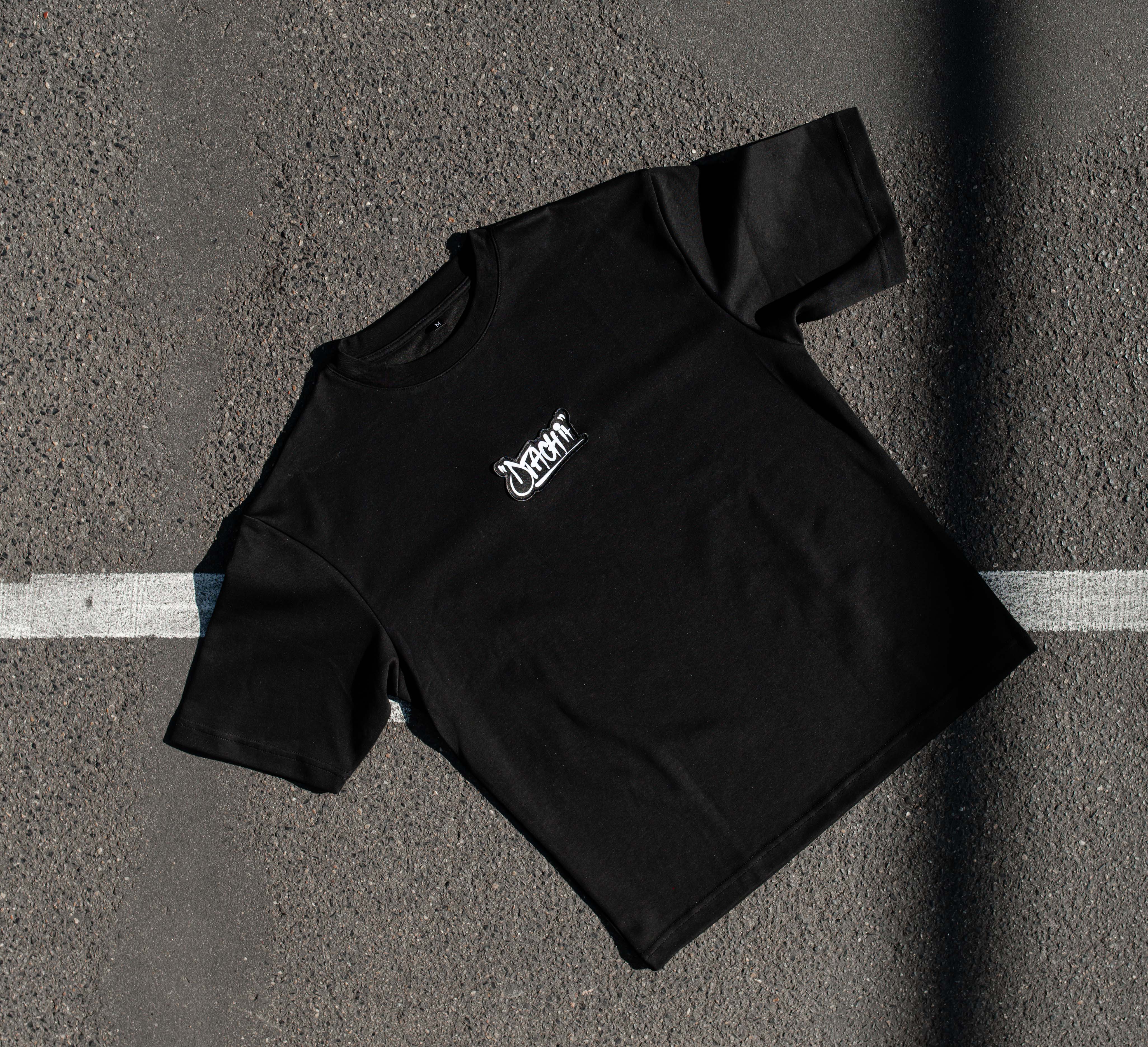 Dtachit Black Graffiti Tee