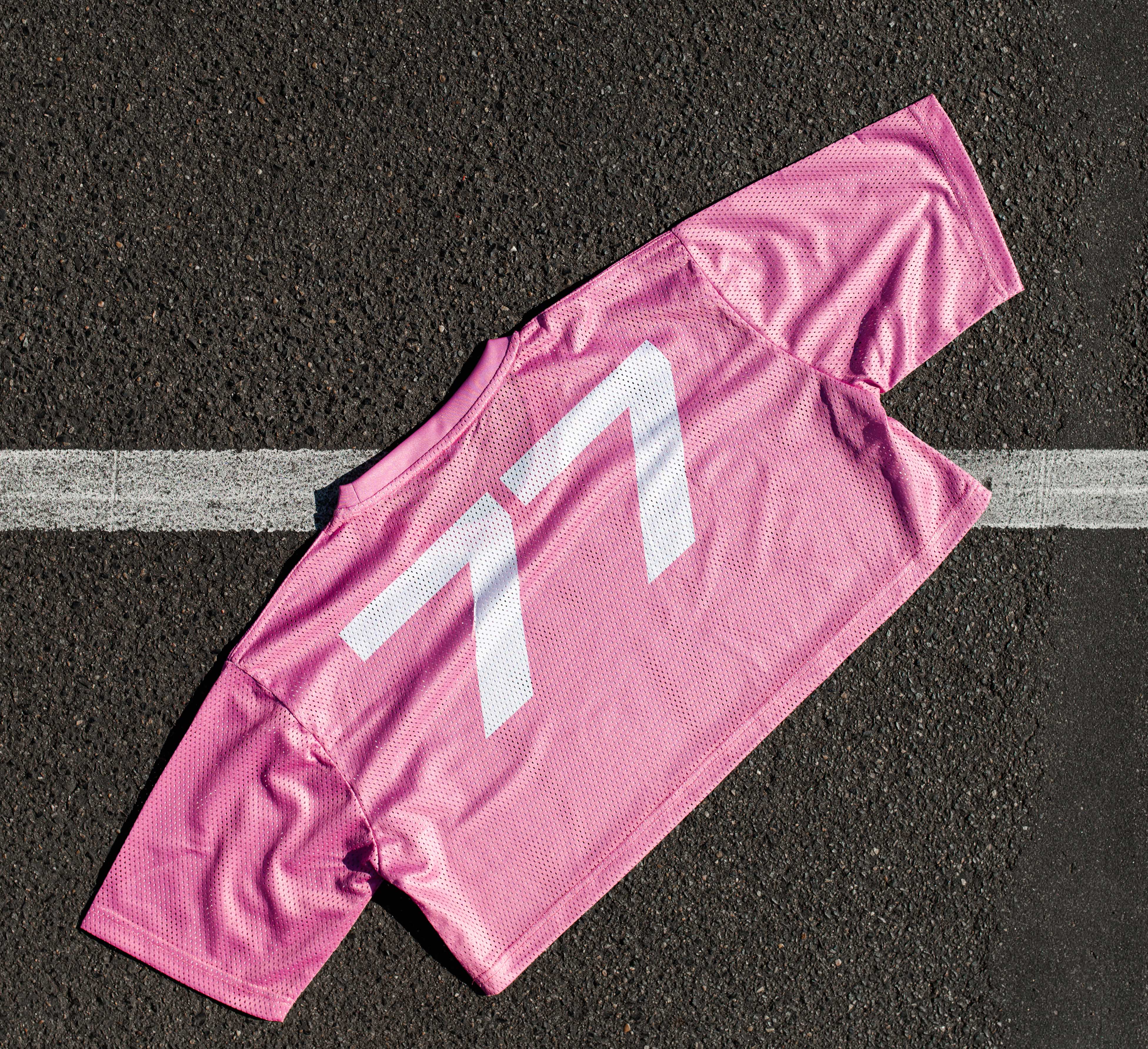 Pink 77 Dtachit Crop