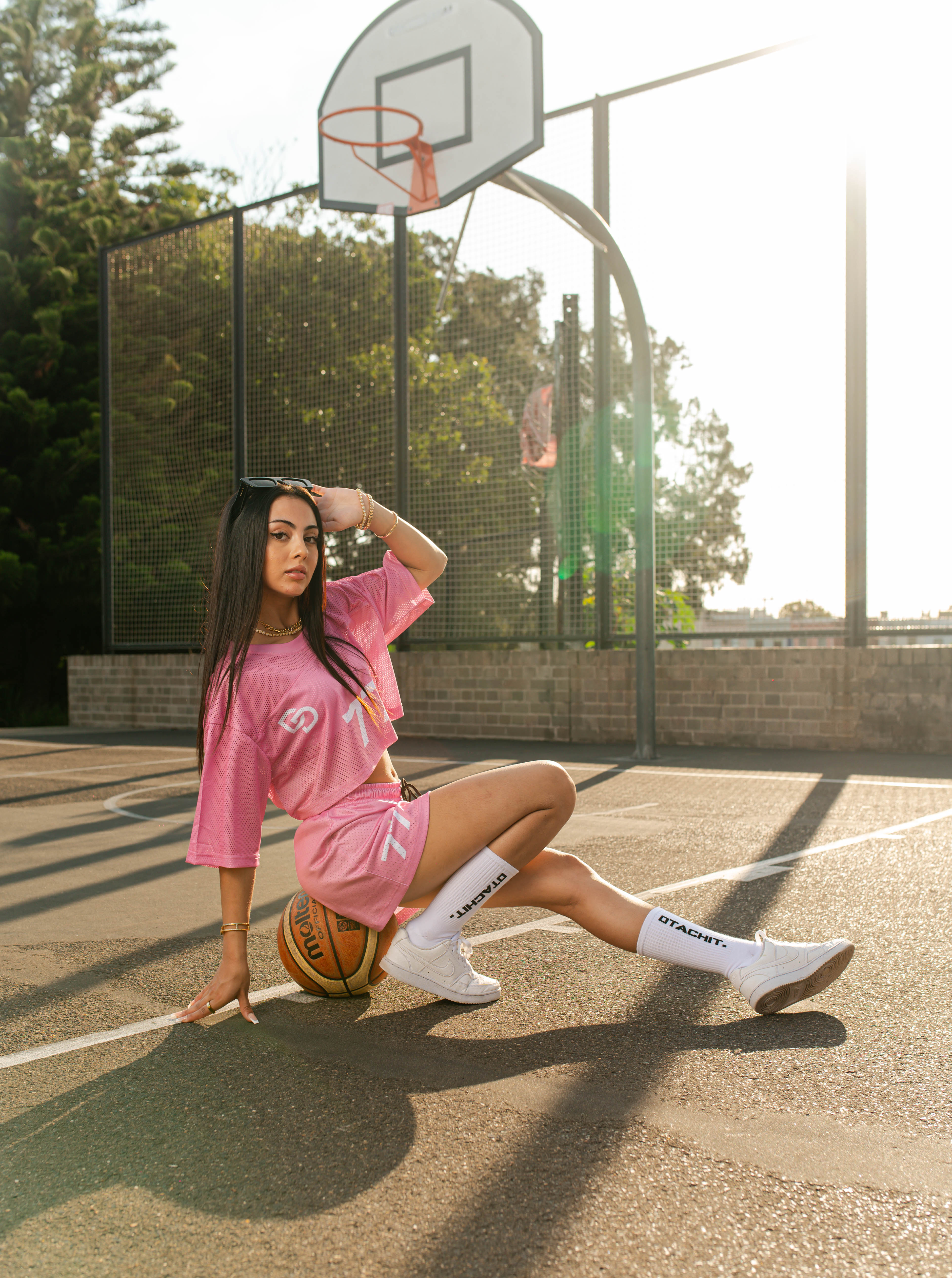 Evolved Pink Basketball Shorts