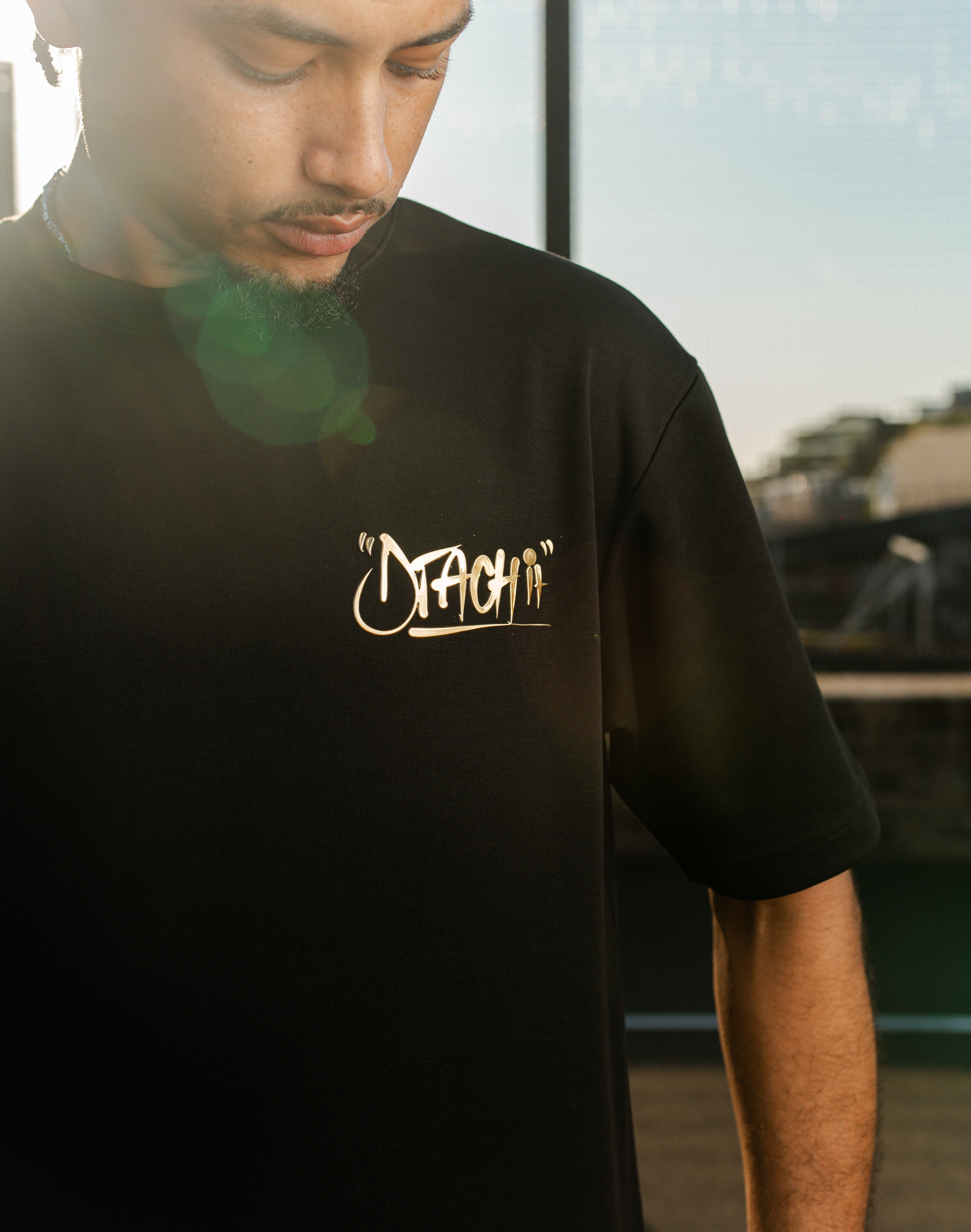Dtachit Gold Graffiti Tee