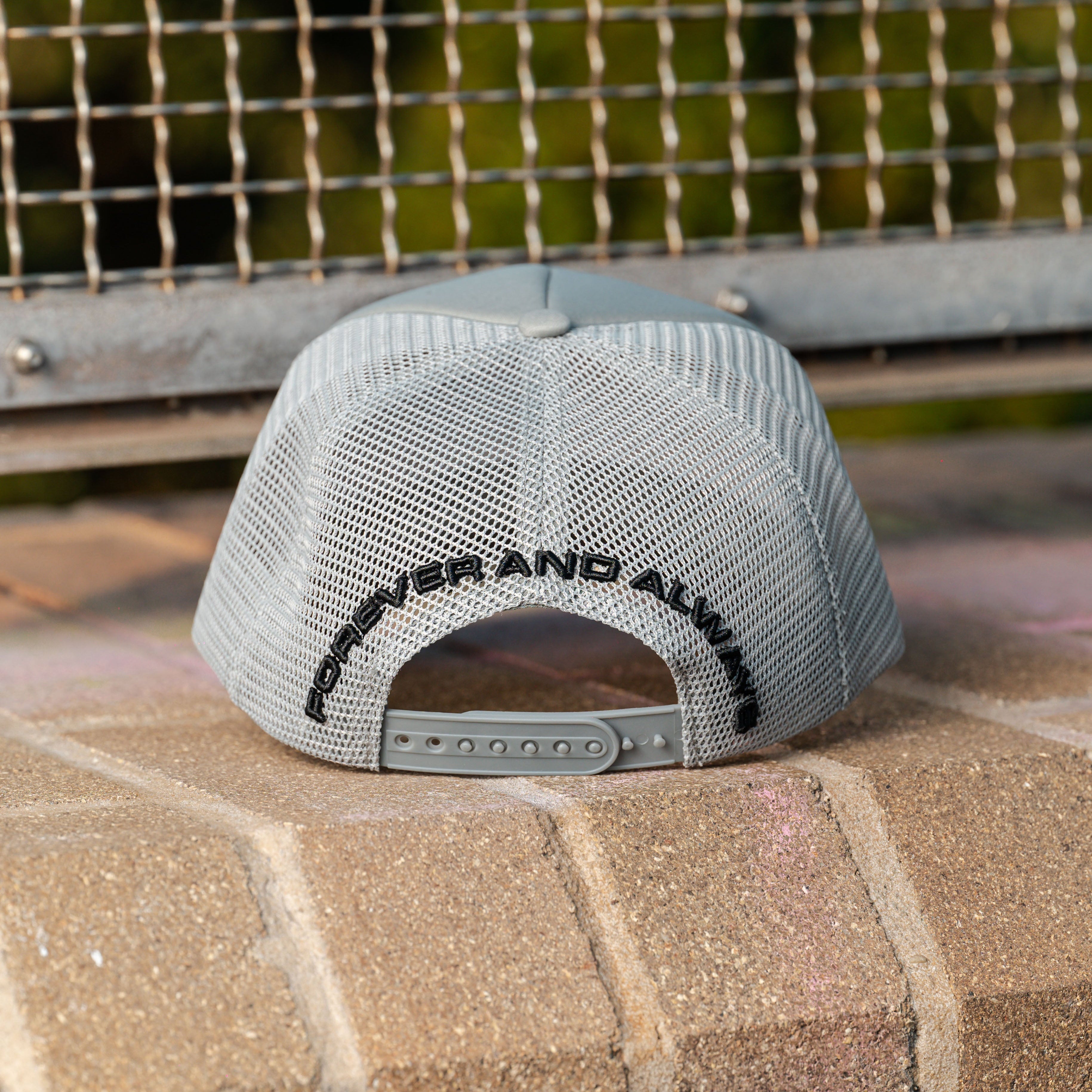 Evolved Dtachit Grey Trucker Hat