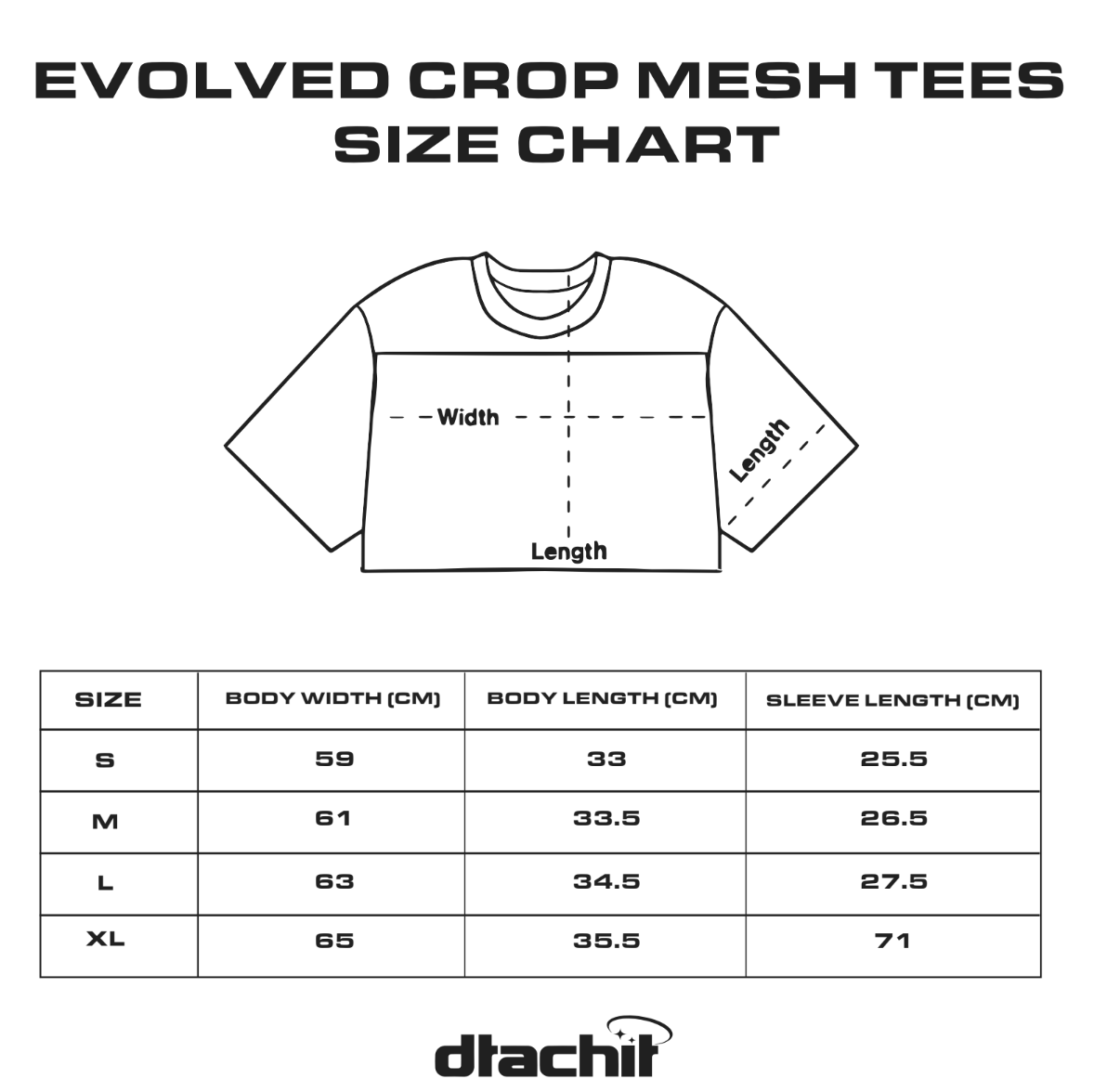 White 77 Dtachit Crop