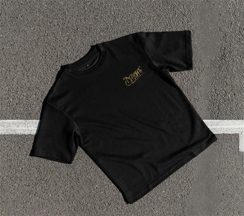 Dtachit Gold Graffiti Tee