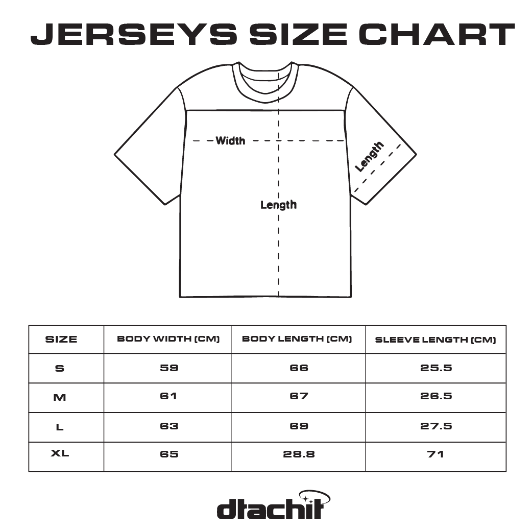 Dtachit Blue Mesh Oversized Jersey